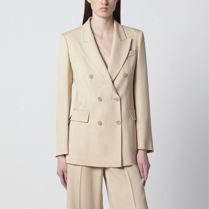 Coats &amp; Jackets Champagne double-breasted jacket Brand