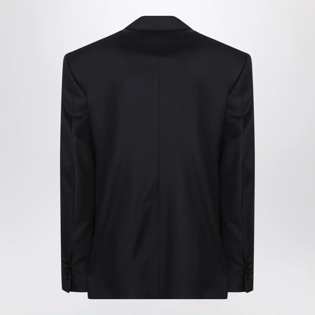 Dolce&amp;Gabbana - Dark navy wool single-breasted jacket Brand Coats &amp; Jackets