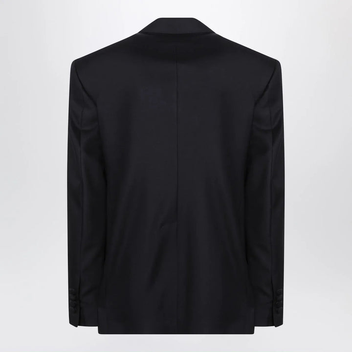 Dolce&amp;Gabbana - Dark navy wool single-breasted jacket Brand Coats &amp; Jackets