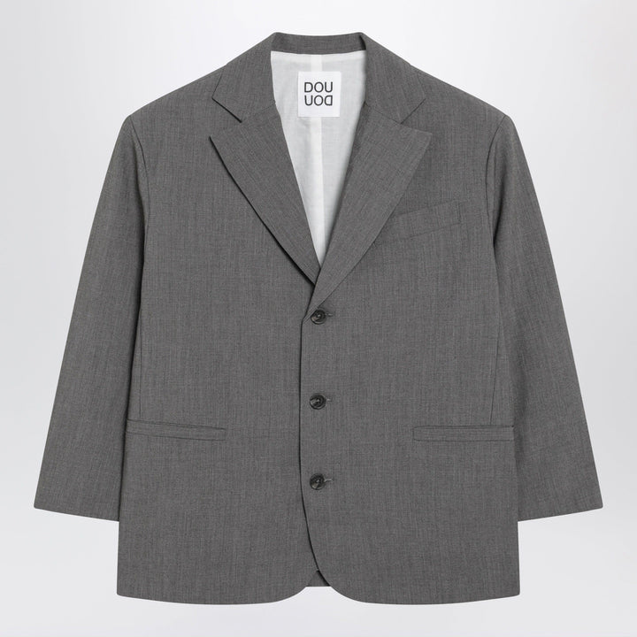 Coats &amp; Jackets 8 Douuod - Grey single-breasted jacket Brand
