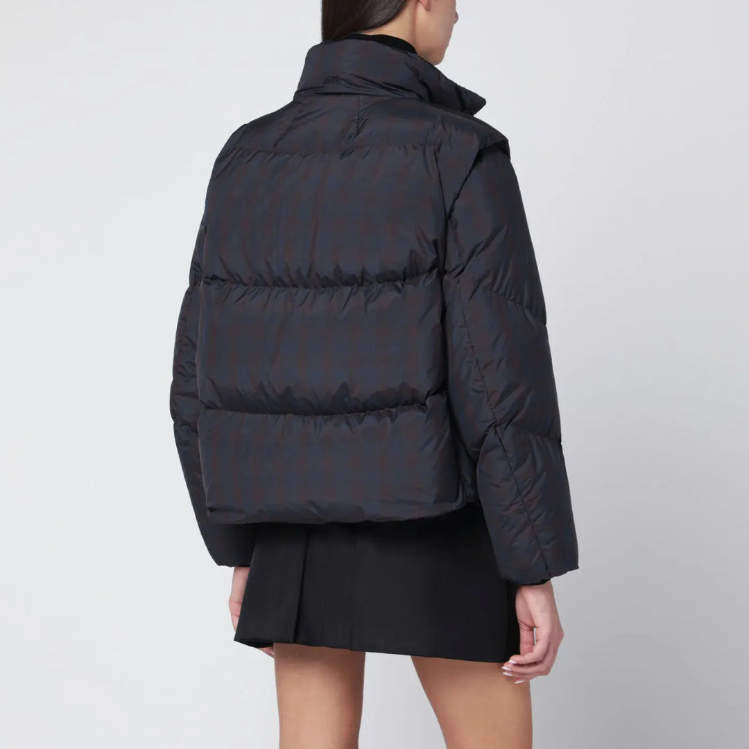 HERNO - Brown Laminar jacket Brand Coats &amp; Jackets