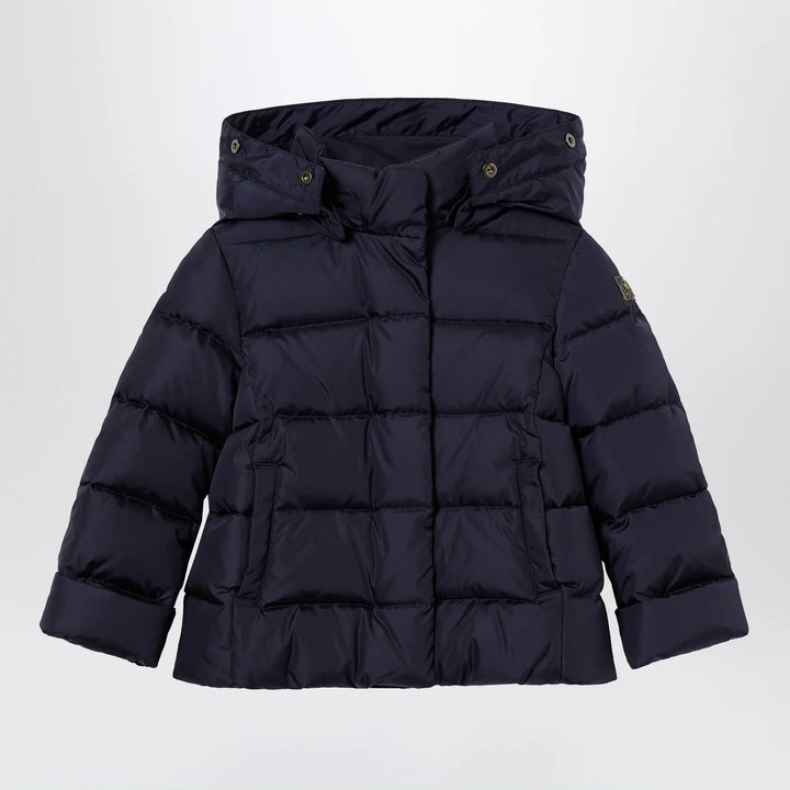 Il Gufo - Blue nylon hooded down jacket Brand Coats &amp; Jackets 4
