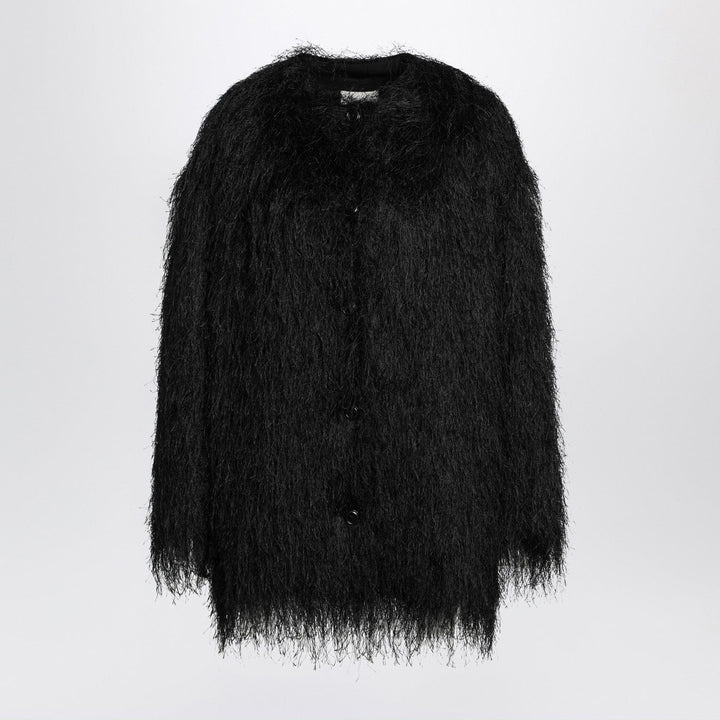 Coats &amp; Jackets LouLou De Saison - Black Filipo coat with fringes Brand