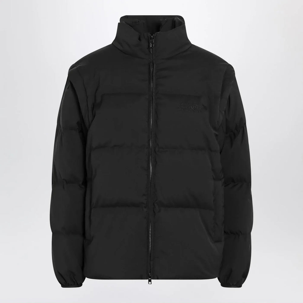 MM6 Maison Margiela - Transformable padded black jacket Brand Coats & Jackets 42  IT
