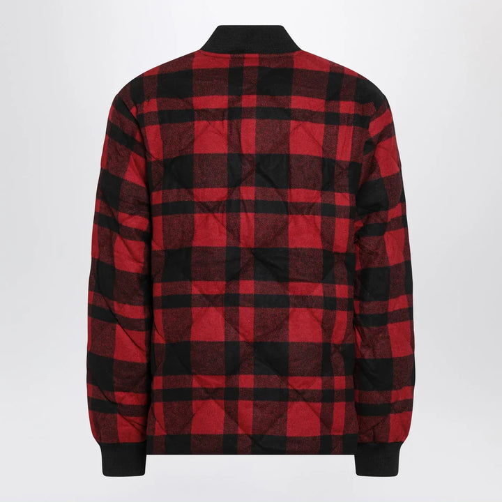 Polo Ralph Lauren - Red and black quilted check bomber Brand Coats &amp; Jackets