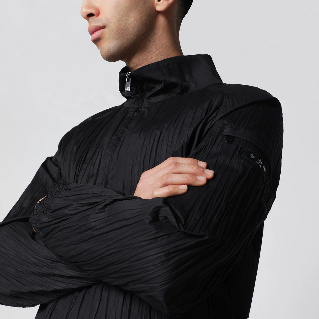 TATRAS - Black Leros jacket in cotton twill Brand Coats &amp; Jackets