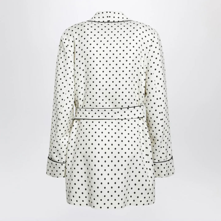 Valentino - Supergrain jacket with Plusdepois print Brand Coats &amp; Jackets