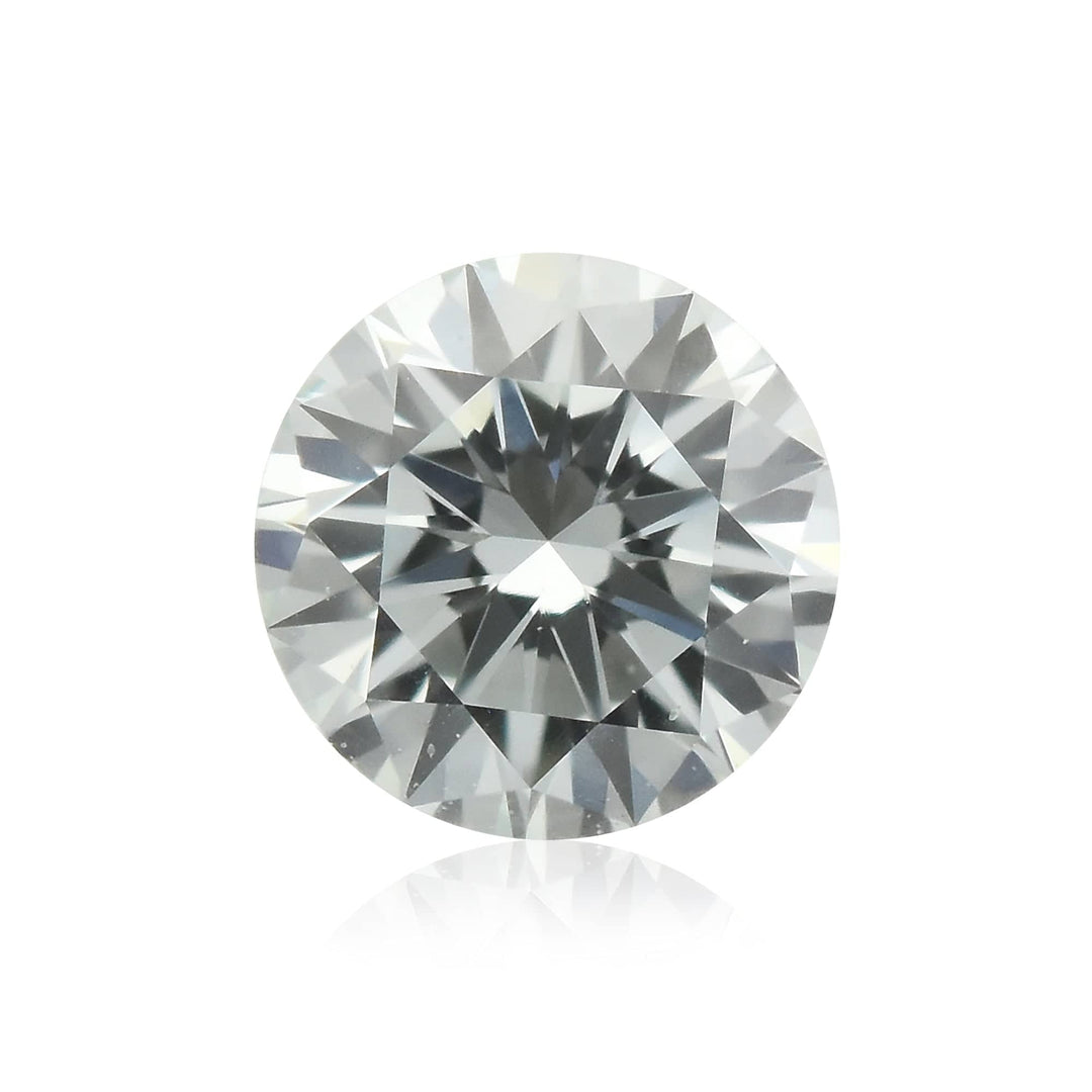 0.14 Carat Very Light Green Round Brilliant Diamond (VS1) GIA Brand Color Diamond