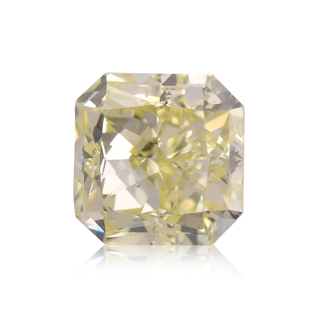 1.25 Carat W-X Radiant Diamond VS2 GIA Brand Color Diamond