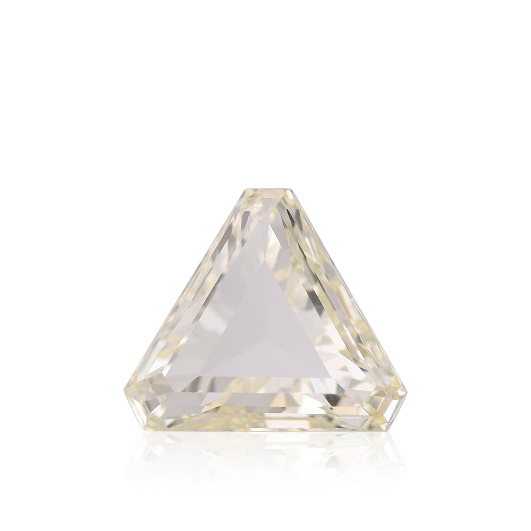3.50 Carat S-T Triangle Diamond SI1 GIA Brand Color Diamond