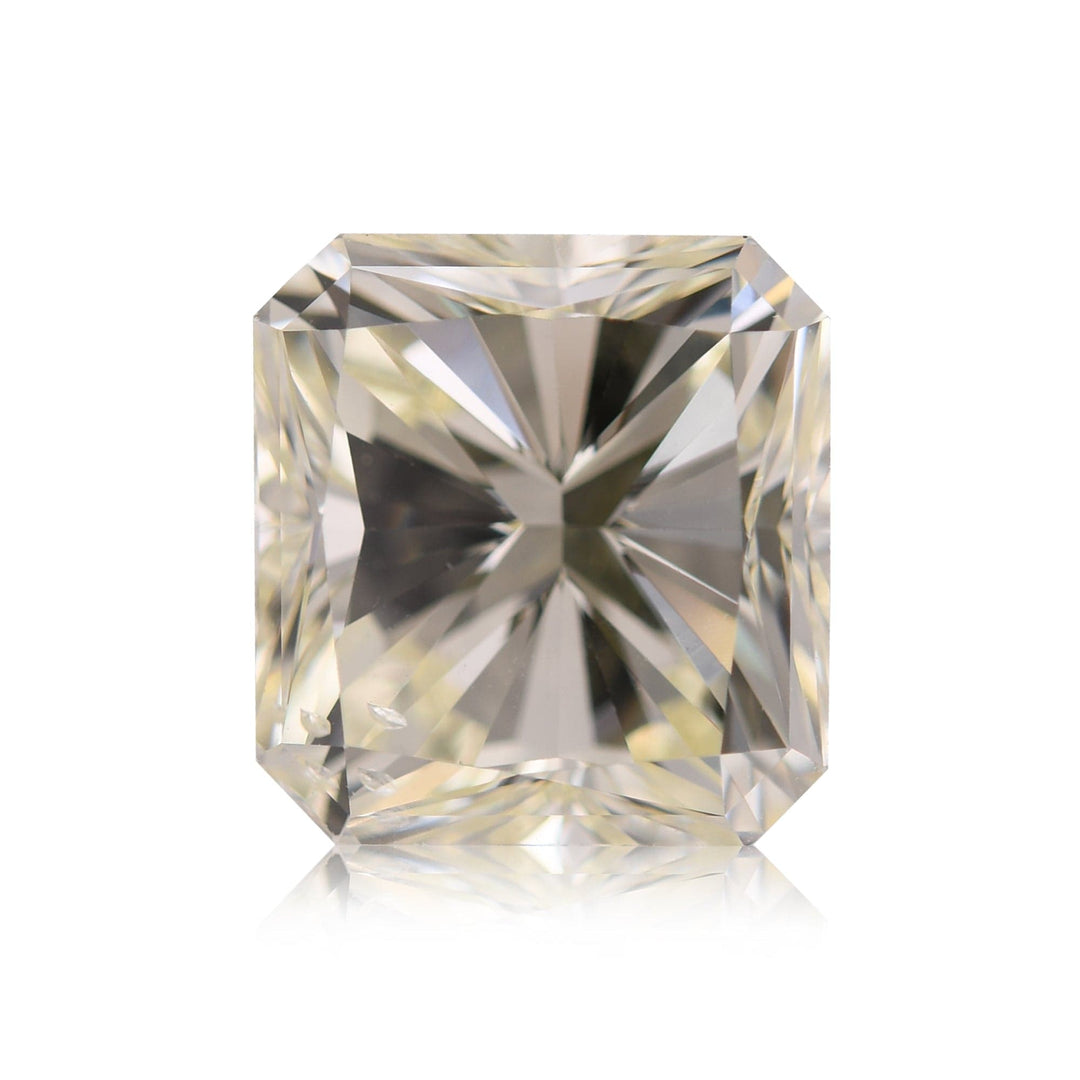 5.01 Carat U-V Radiant Diamond SI2 GIA Brand Color Diamond