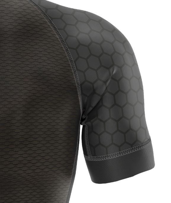 Vardena Cycling Jersey Vardena Honey Line Carbon Ceramic Black Cycling Jersey Vardena Honey Line Carbon Ceramic Jersey Black Brand