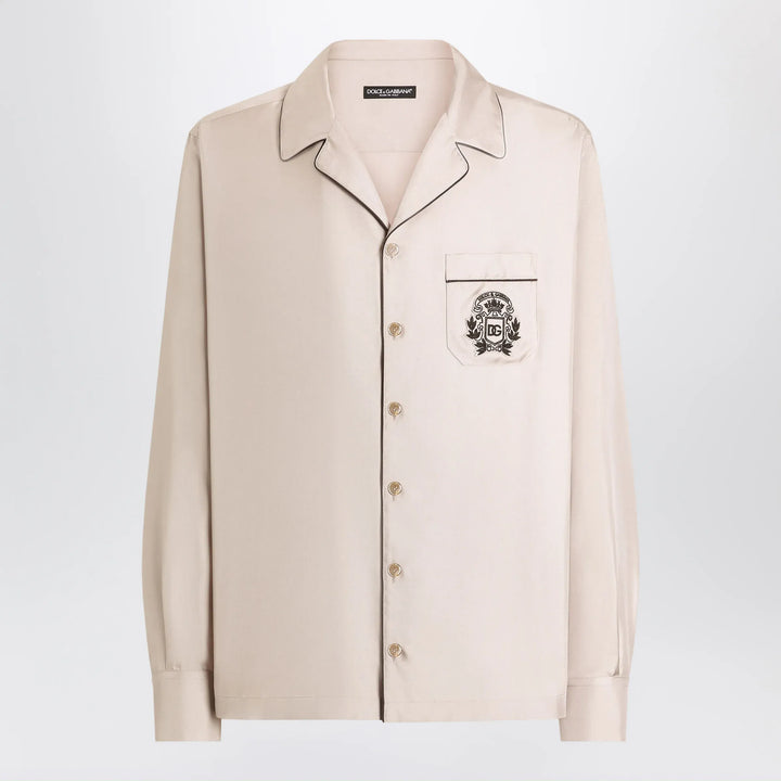 Dolce&amp;Gabbana - Silk shirt with embroidery Brand 45