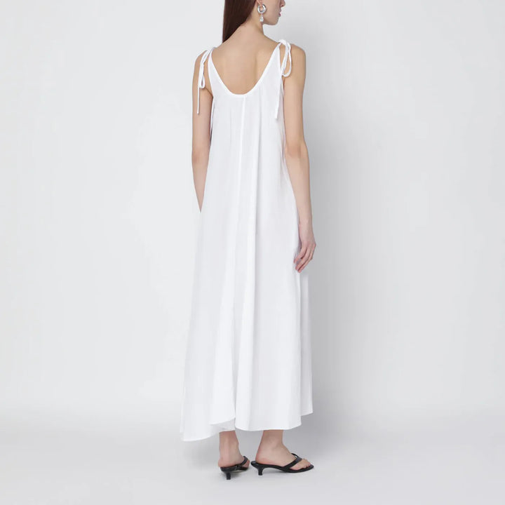 ANINE BING - White linen-blend dress Brand Dresses