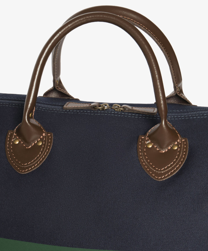 My Style Bags Personalised Harvard Small Horizon Duffel Bag – Navy Blue Brand Duffel Bag