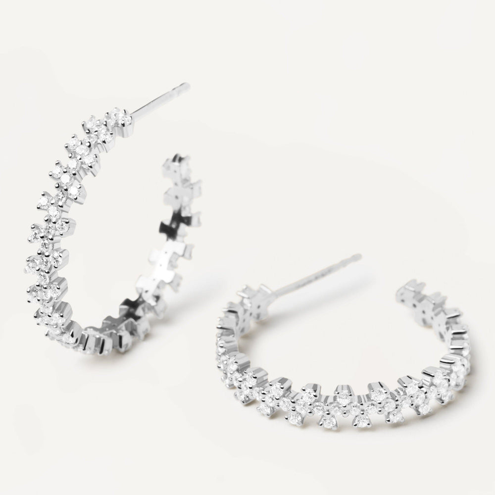 Heart & Grace Earrings PDPaola Crown Silver Earrings Brand