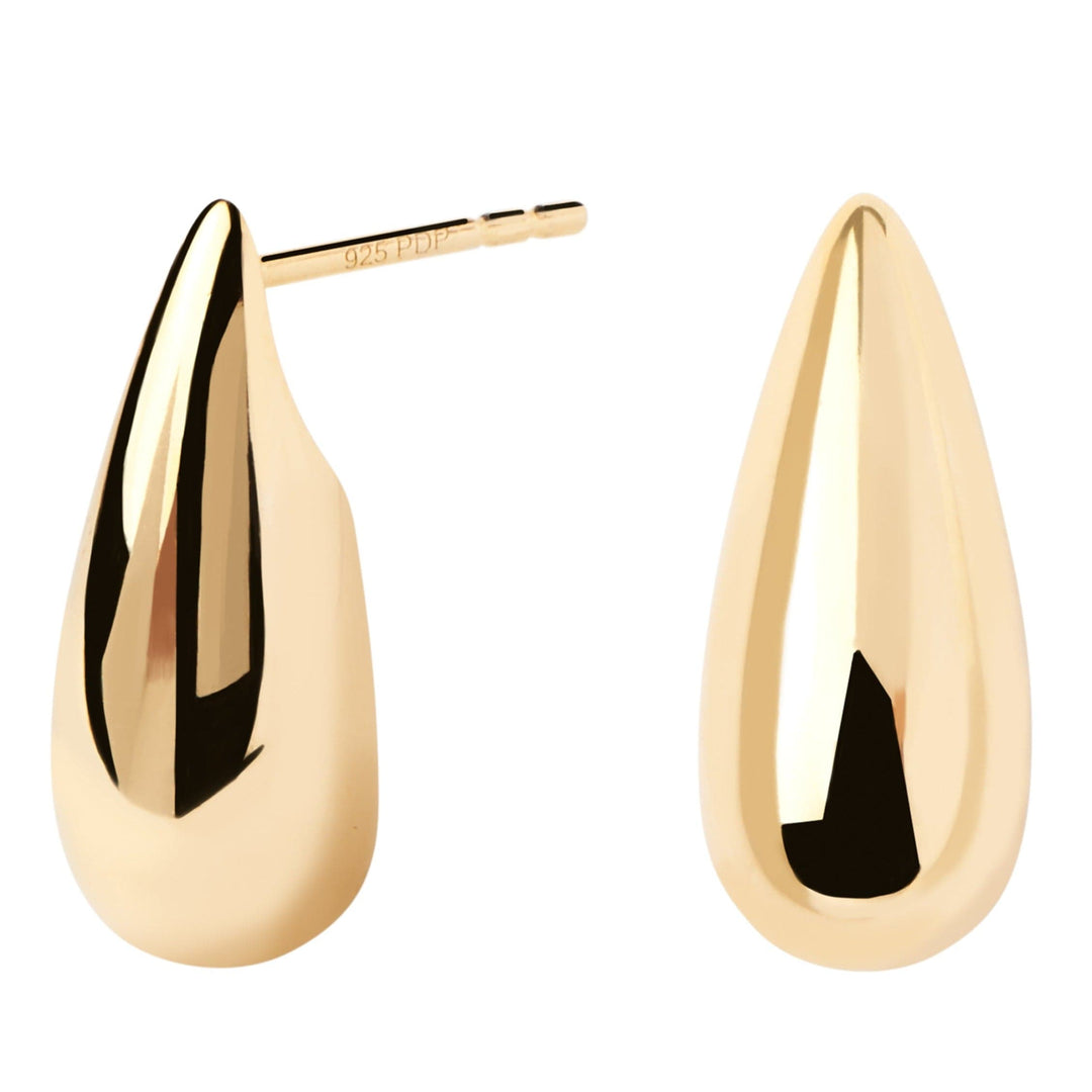 Heart & Grace Earrings PDPaola Large Sugar Earrings 18kt Gold Plated Brand