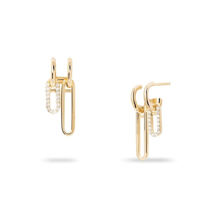 PDPaola Earrings PDPaola Nexa Gold Earrings Brand