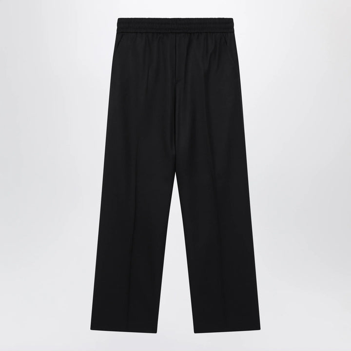 Golden Goose - Straight-leg trousers in cotton-wool blend, dark blue Brand 46 IT