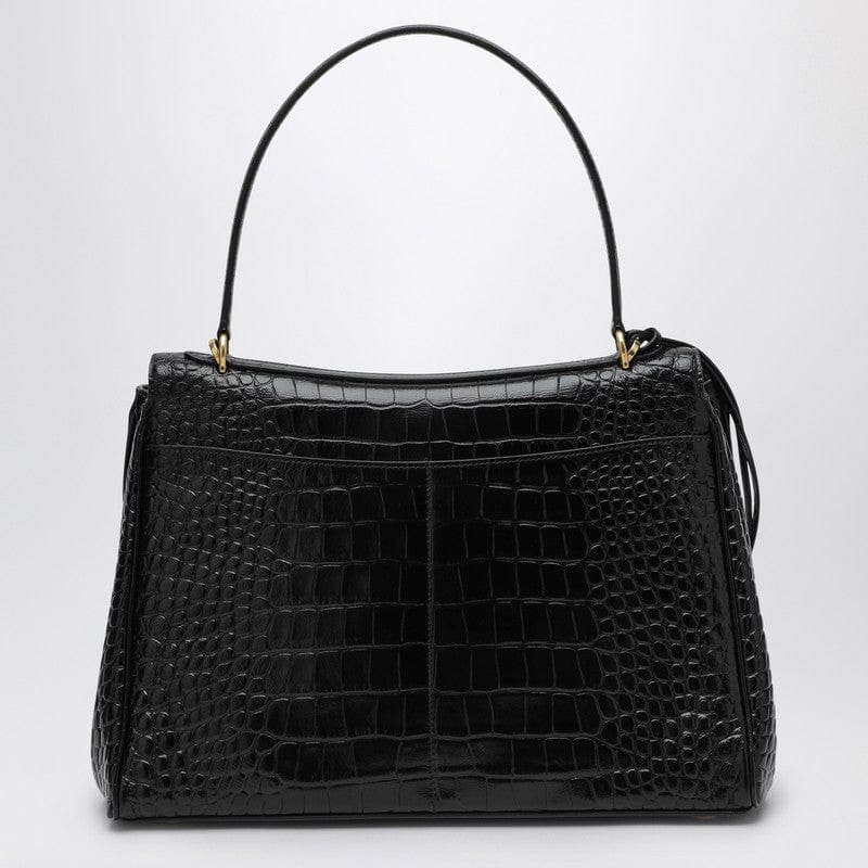 Balenciaga Handbag UNI Balenciaga Cocco-print black calfskin medium Rodeo bag Balenciaga Cocco-print black calfskin medium Rodeo bag Brand