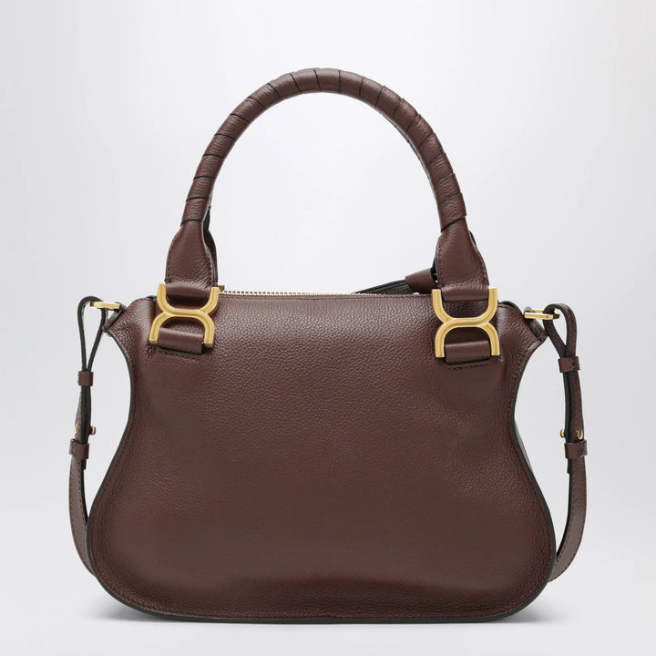 Chloé - Small brown Marcie handbag in leather Brand Handbag U