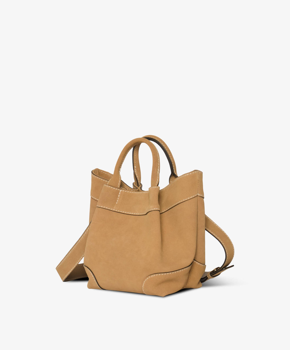 My Style Bags Personalised Ele Deluxe Handbag – Beige Brand Handbag