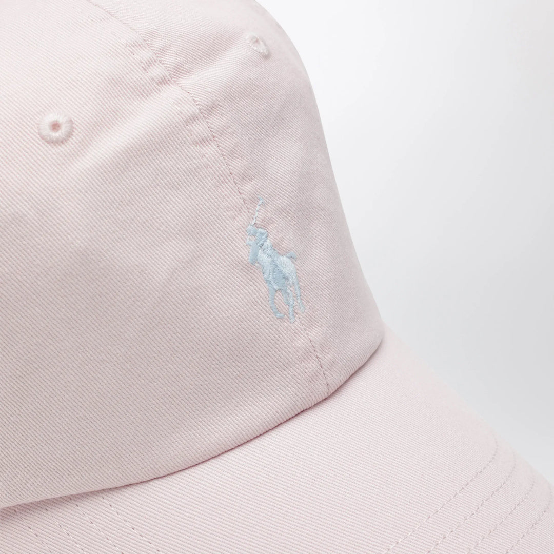 Polo Ralph Lauren - Light pink baseball cap with logo Brand Hats U