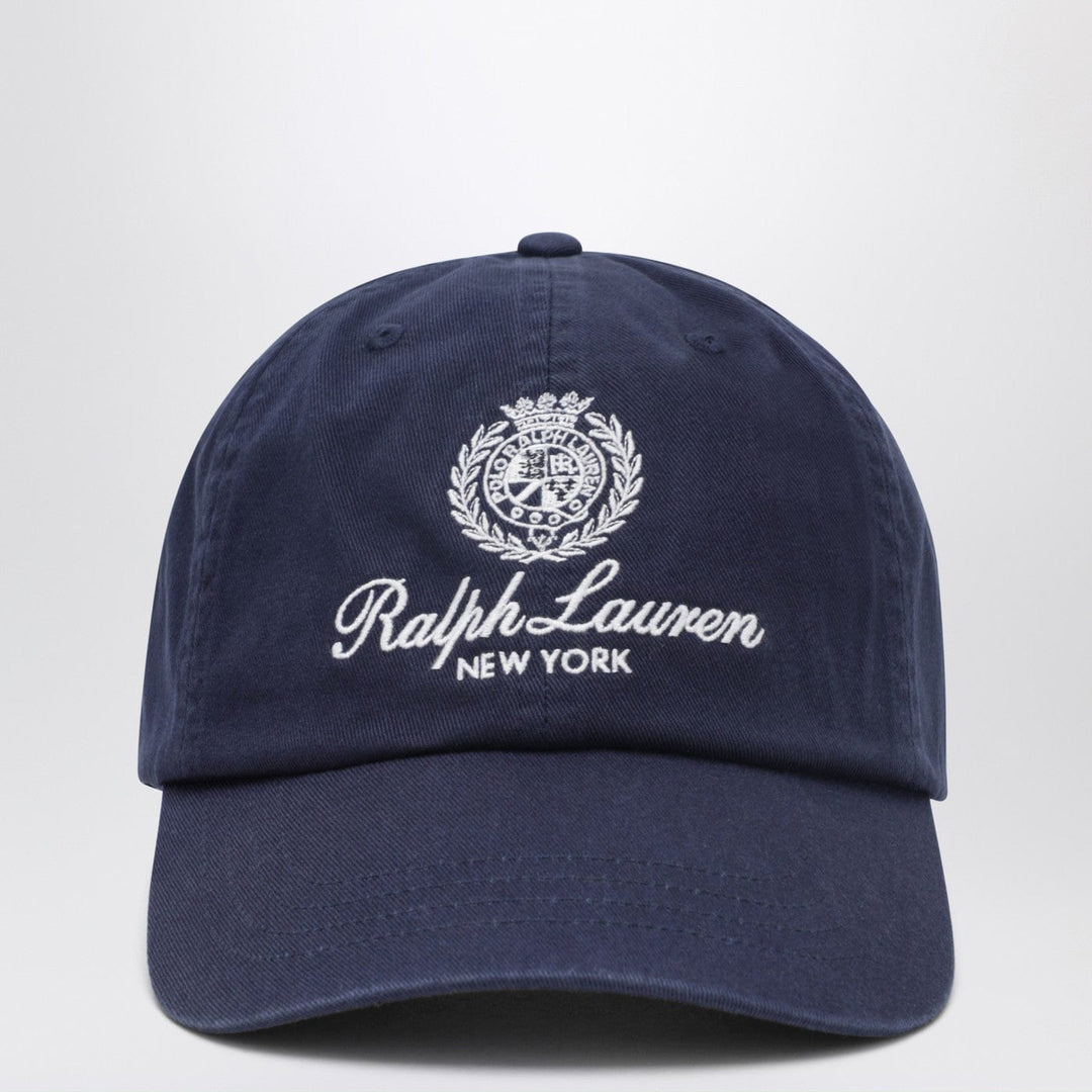 Hats TU Polo Ralph Lauren - Navy blue cotton baseball cap Brand