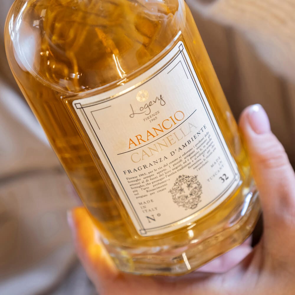 Home Diffuser Logevy Orange &amp; Cinnamon Home Fragrance Brand