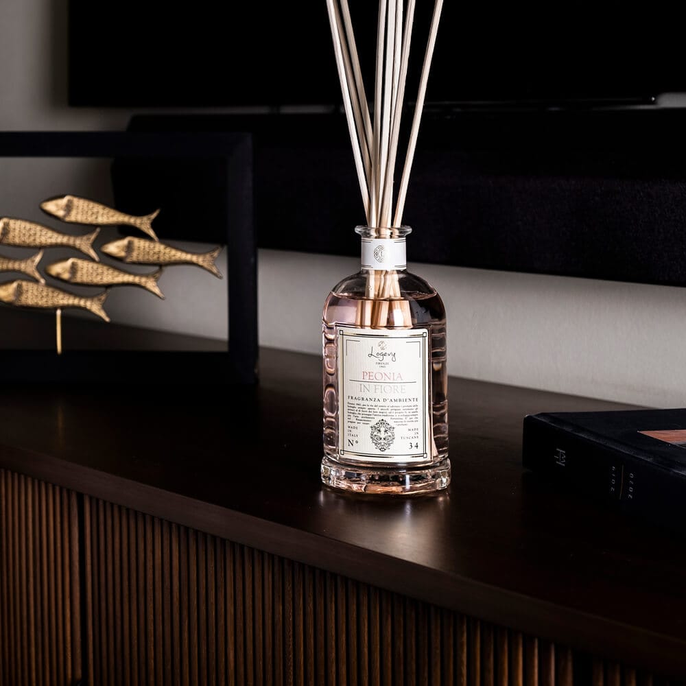 Home Diffuser Logevy Peony in Bloom Home Fragrance Brand