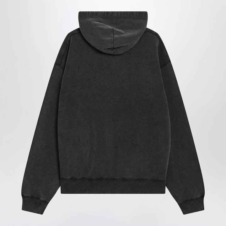 Balenciaga - Black faded Crayon Loop oversize hoodie Brand Hoodie