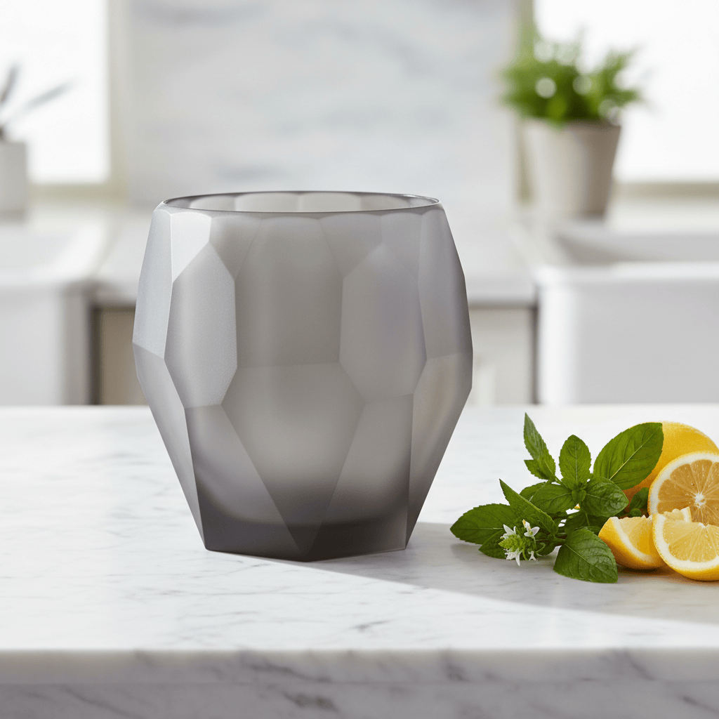Mario Luca Giusti Filippo Acrylic Ice Bucket Grey Frost Brand Ice Bucket