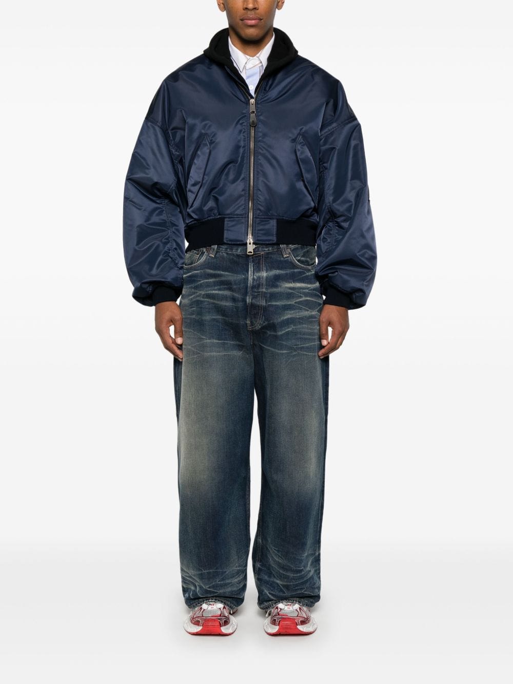 Balenciaga Jackets Balenciaga Coats Blue Balenciaga Coats Blue Brand