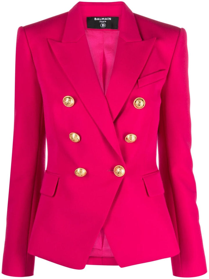 Balmain Jackets 38 Balmain Jackets Fuchsia Balmain Jackets Fuchsia Brand