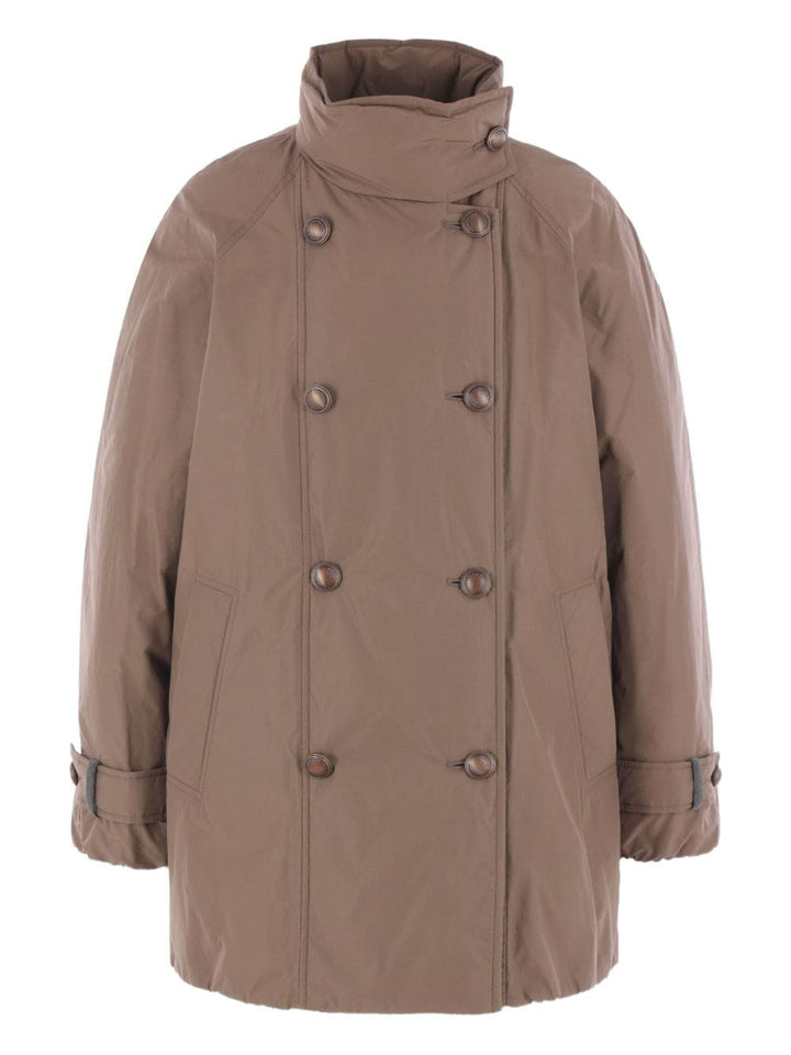 Brunello Cucinelli Jackets Brunello Cucinelli Coats Beige Brunello Cucinelli Coats Beige Brand