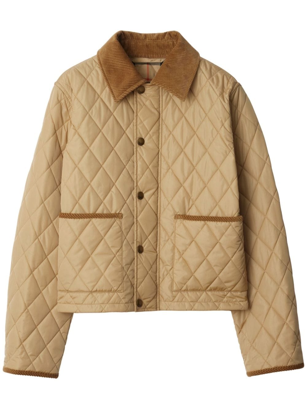Burberry Jackets Burberry Jackets Beige Burberry Beige Quilted Jacket – Corduroy Collar & Timeless Style | ILG Brand