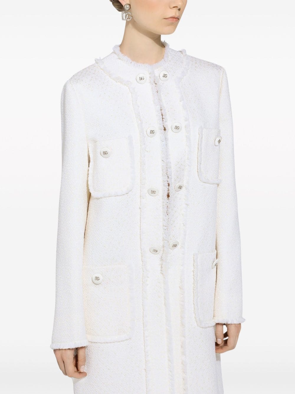Dolce & Gabbana Jackets 44 Dolce & Gabbana Coats Cream Dolce & Gabbana Coats Cream Brand