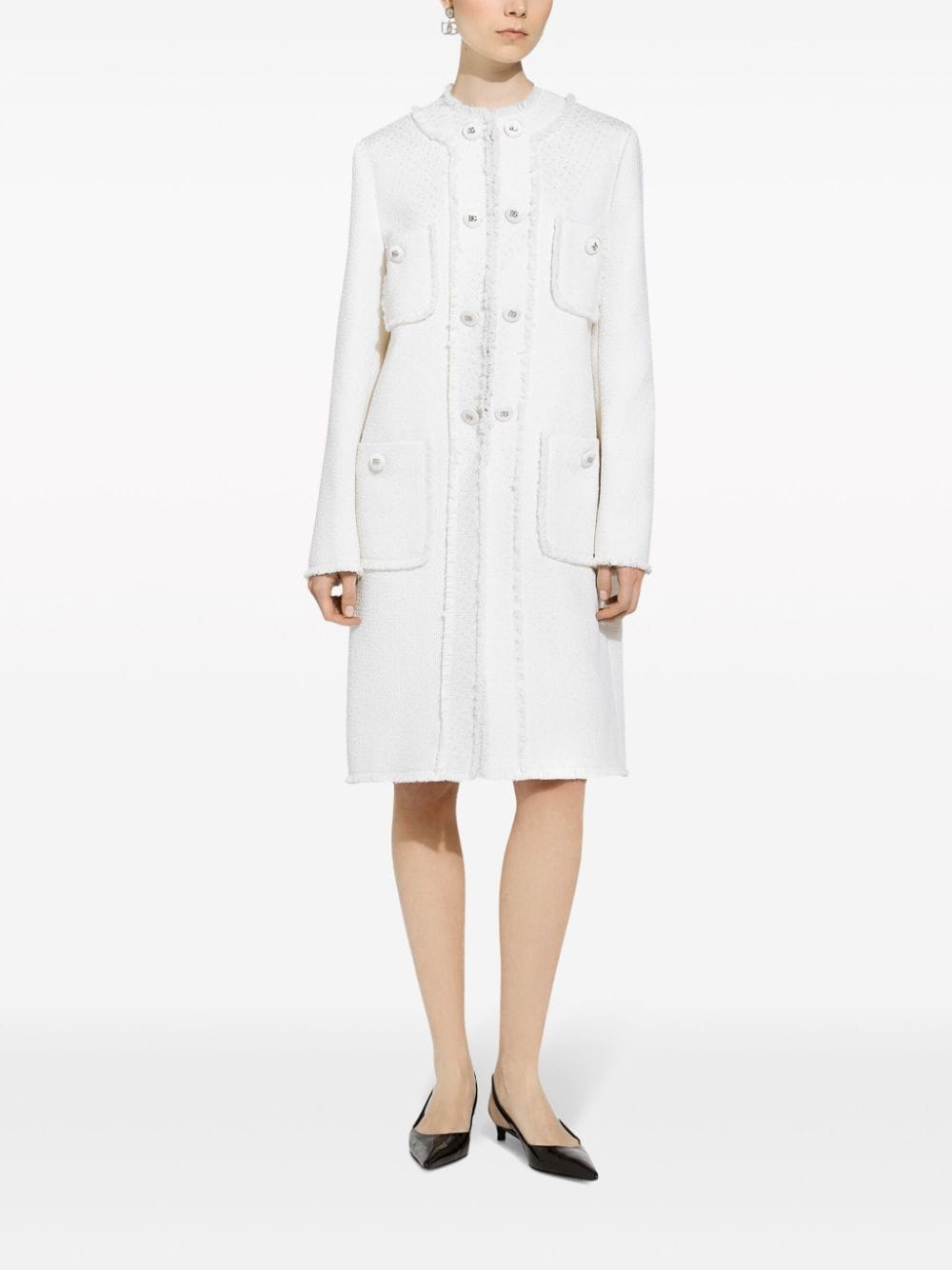 Dolce & Gabbana Jackets 44 Dolce & Gabbana Coats Cream Dolce & Gabbana Coats Cream Brand
