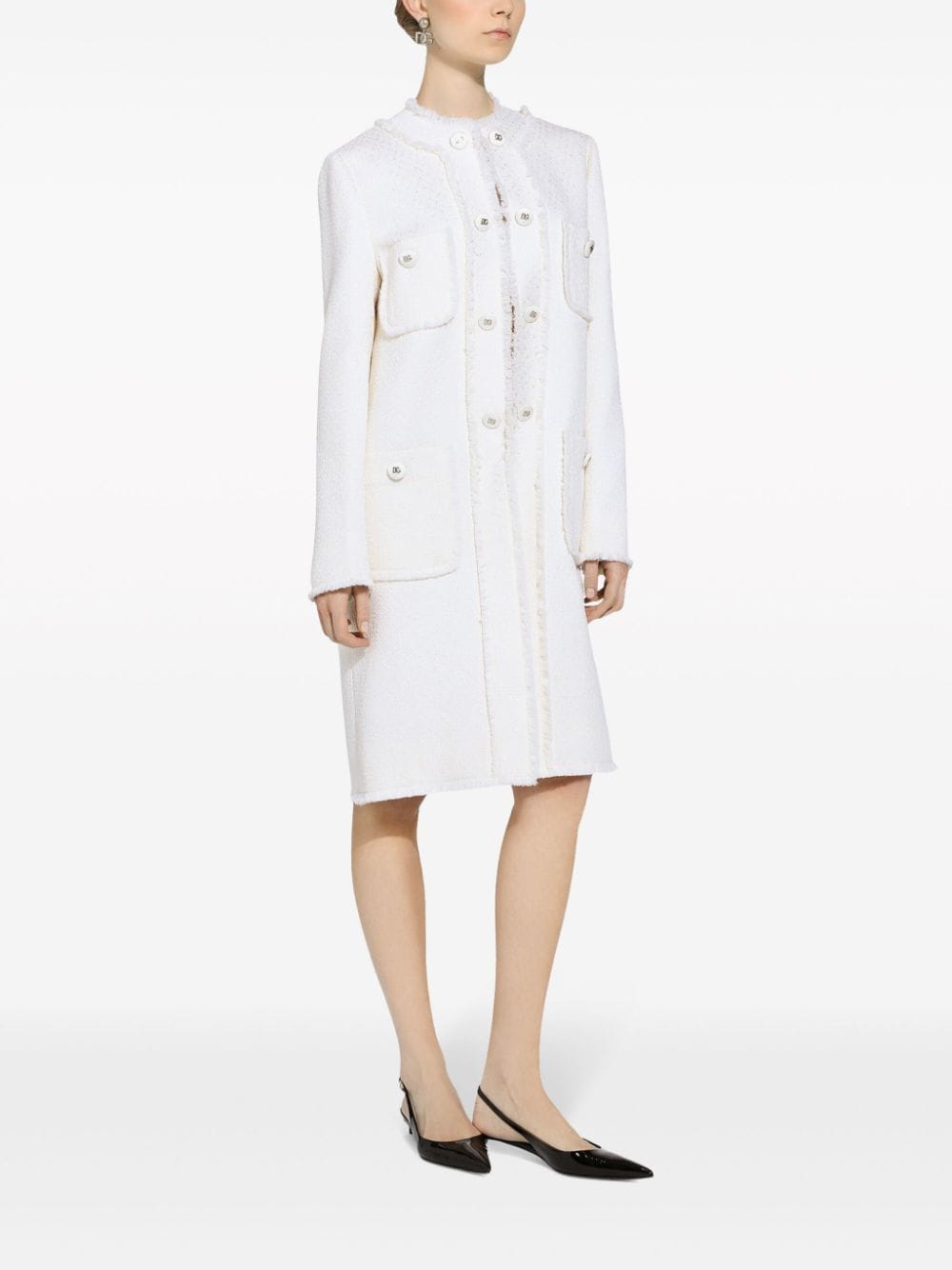 Dolce & Gabbana Jackets 44 Dolce & Gabbana Coats Cream Dolce & Gabbana Coats Cream Brand