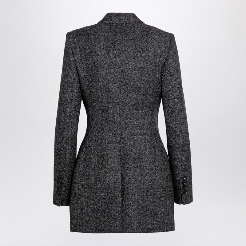 Dolce & Gabbana Jackets Dolce & Gabbana Dolce&Gabbana Anthracite grey tweed double-breasted jacket Dolce & Gabbana Dolce&Gabbana Anthracite grey tweed double-breasted jacket Brand