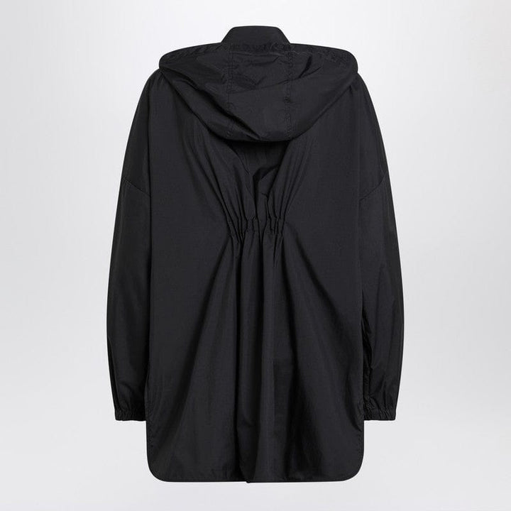 Moncler Jackets Moncler Black zip parka in nylon Moncler Black zip parka in nylon Brand