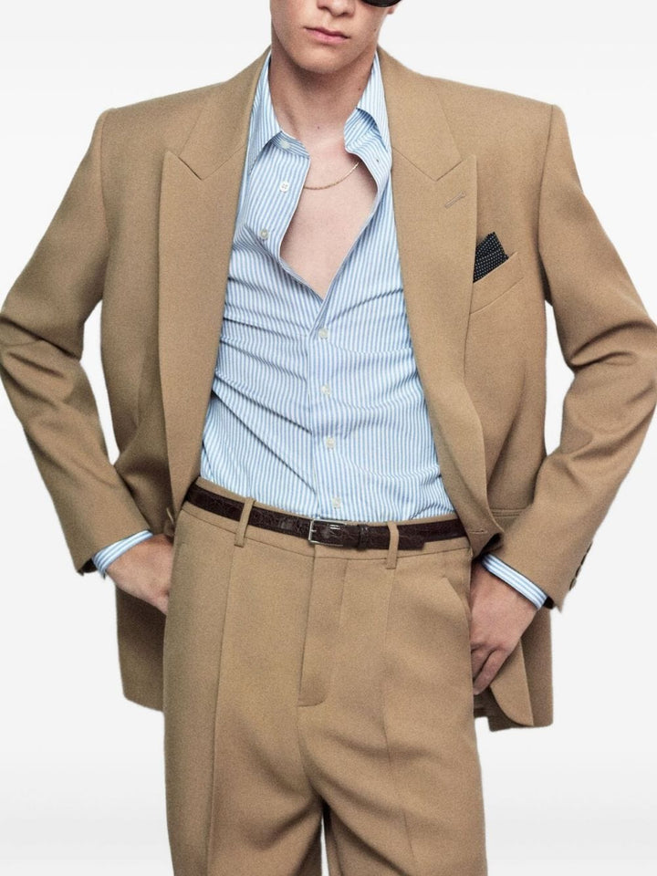 Saint Laurent Jackets Saint Laurent  Jackets Beige Saint Laurent  Jackets Beige Brand