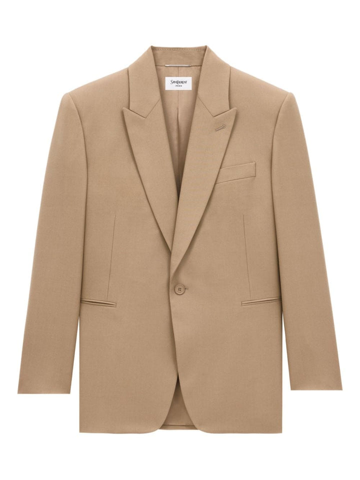 Saint Laurent Jackets Saint Laurent  Jackets Beige Saint Laurent  Jackets Beige Brand
