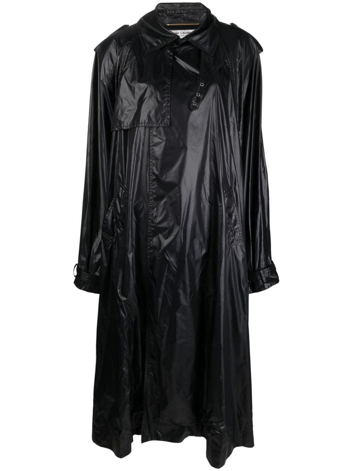 Saint Laurent Jackets 1 Saint Laurent shoulder-pad Oversized Trench Coat Saint Laurent shoulder-pad Oversized Trench Coat Brand