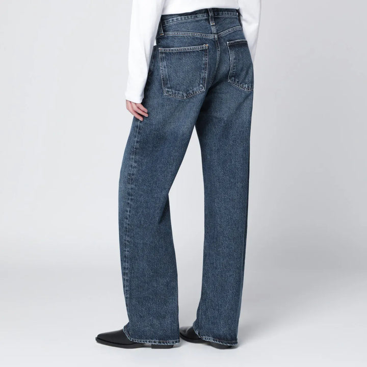 AGOLDE - Blue regenerated denim jeans Brand Jeans