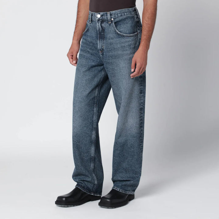 AGOLDE - Wide dark vintage indigo Fusion jeans Brand Jeans