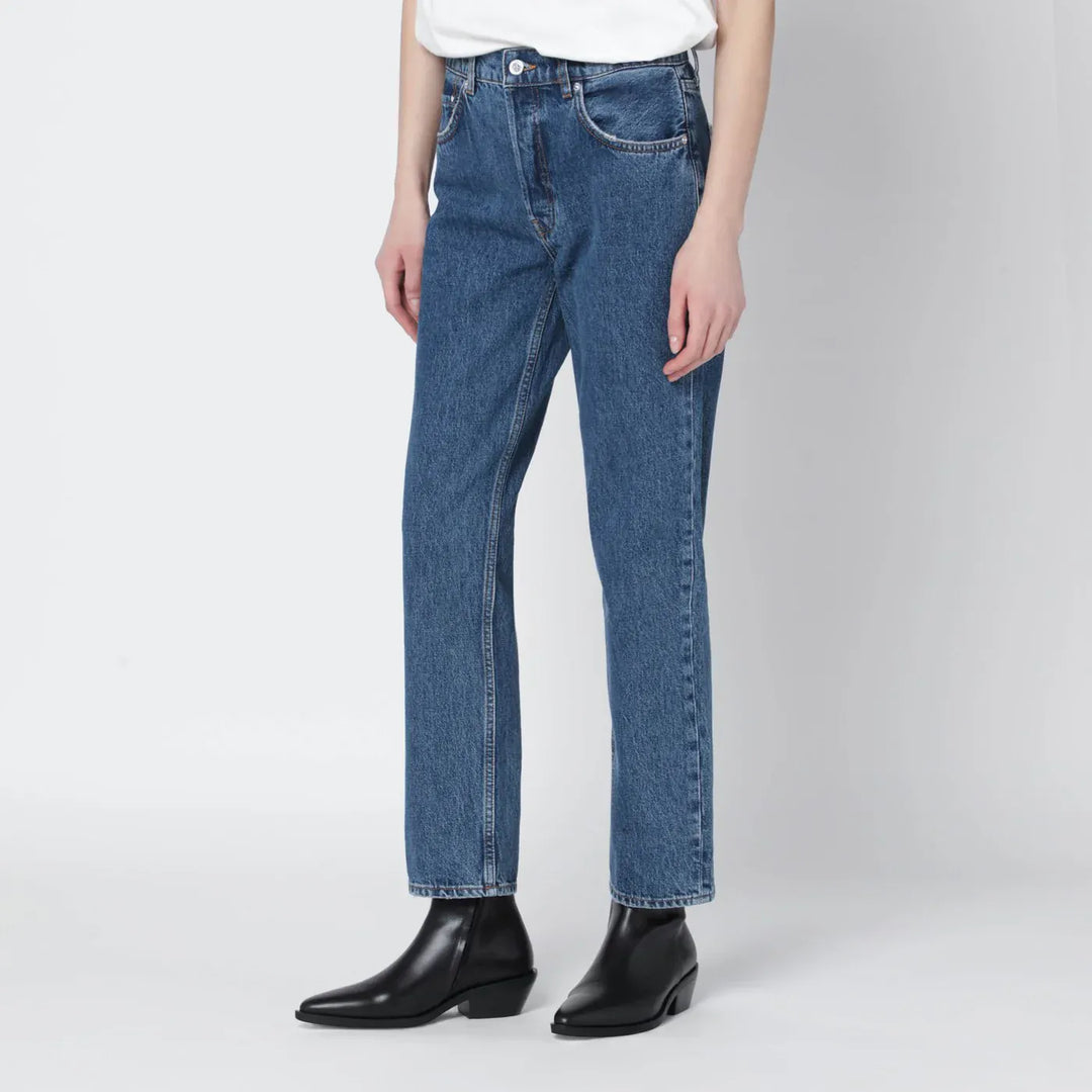 ANINE BING - Indigo-blue Kate jeans Brand Jeans