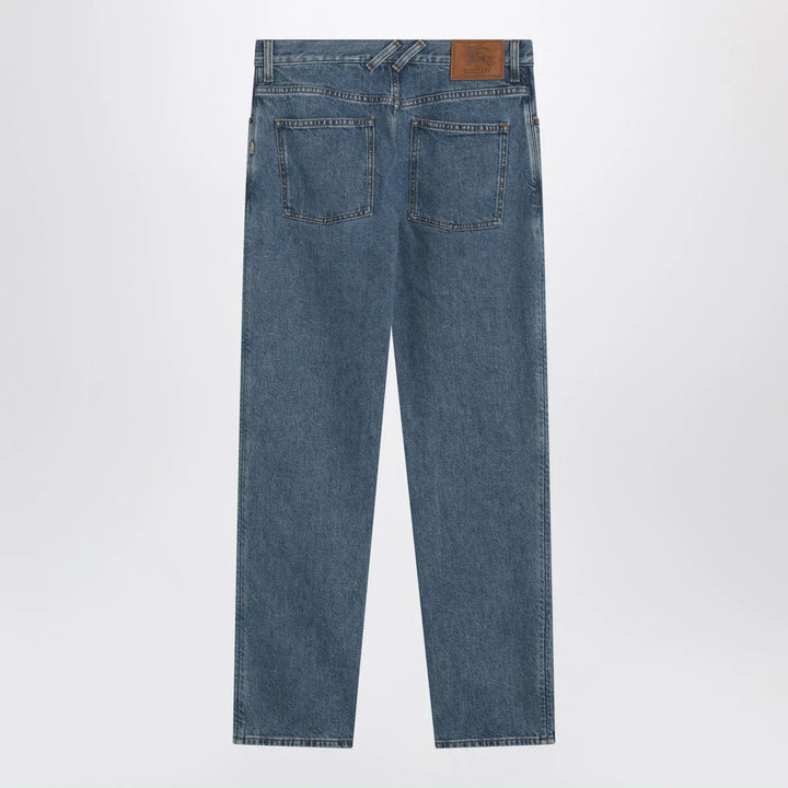 Burberry - Medium-blue regular-fit jeans Brand Jeans