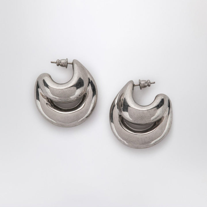 Jewelry TU Blow Up Huggies earrings in silver tone Brand