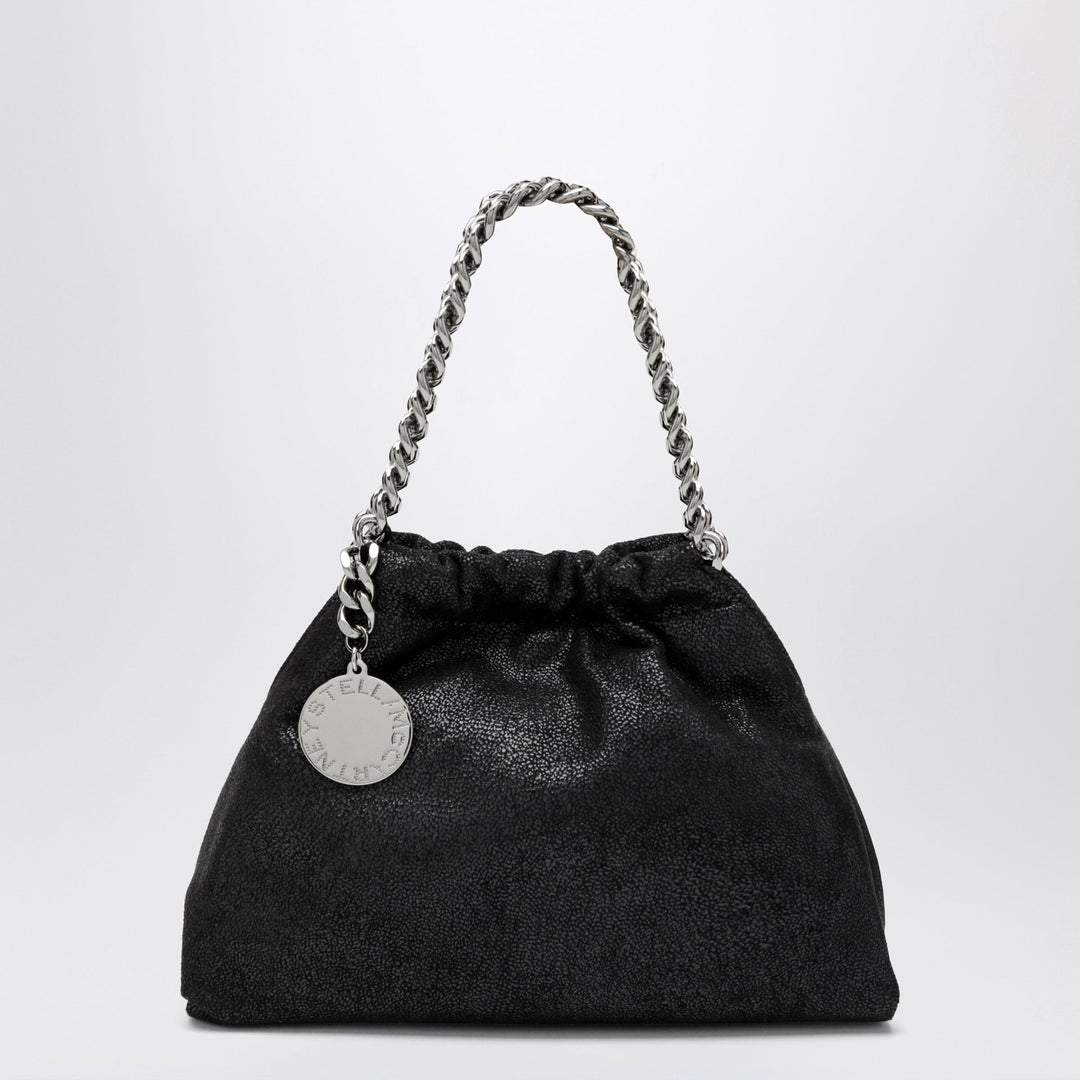 Jewelry TU Stella McCartney - Black Falabella Mini Drawstring Shoulder Bag Brand